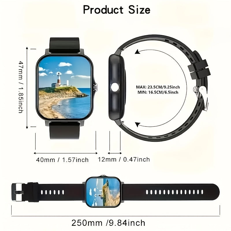Stylish 180mAh Smartwatch Wireless Calls Sport Modes Music Control Provain Shop