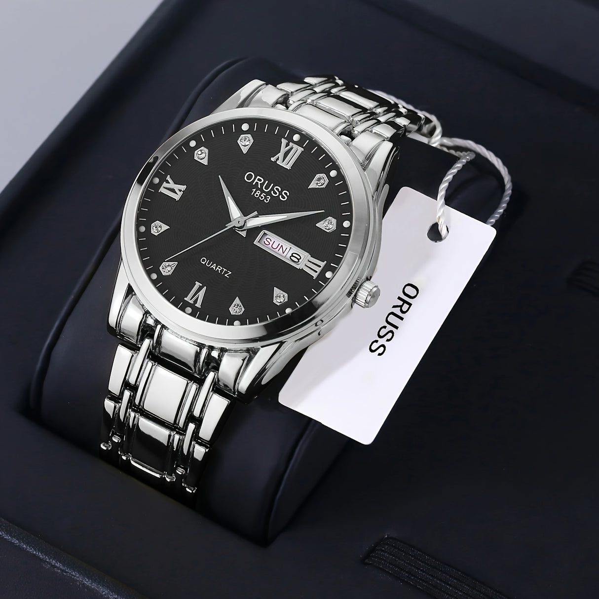 Mens Stylish Waterproof Quartz Watch  Luminous Precise Ideal Gift Provain Shop