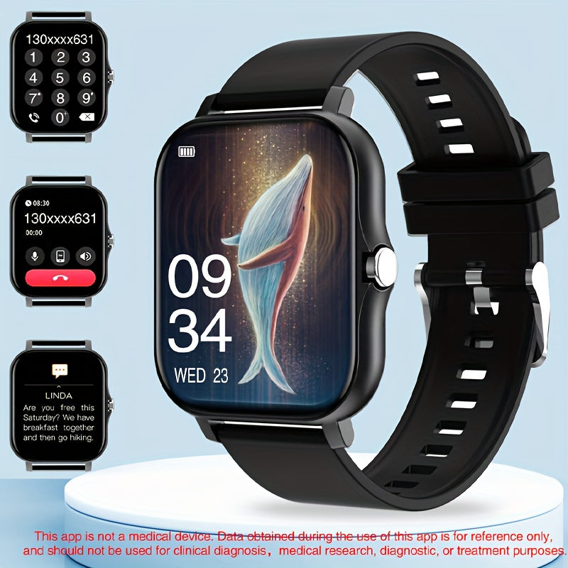 Borderless Smart Watch with Wireless Calls  Sport Modes Provain Shop