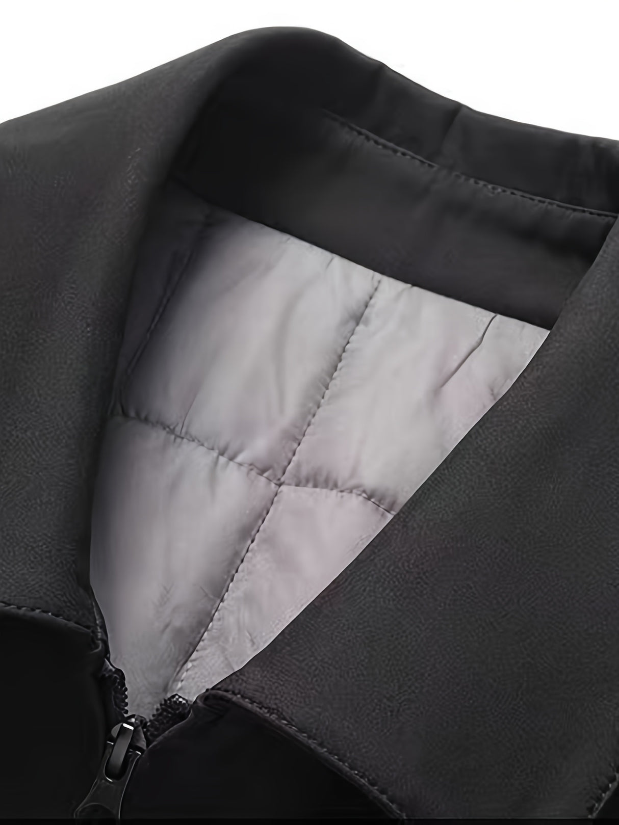 Mens Winter Solid Color ZipUp Warm Jacket Provain Shop