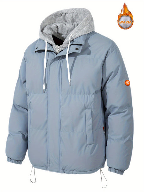 Unisex Windproof Cotton Hooded Jacket for AutumnWinter Provain Shop