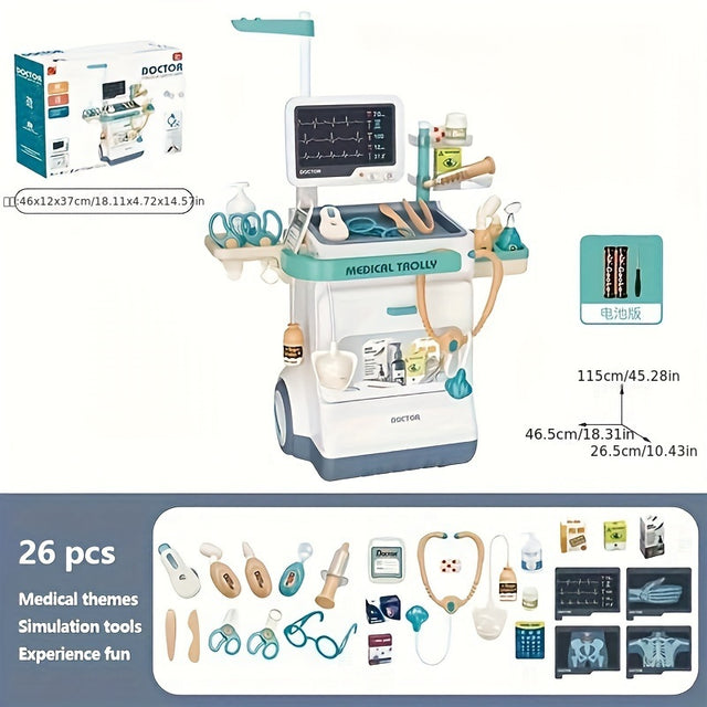 Kids Deluxe 26Piece Medical Role Play Kit Provain Shop