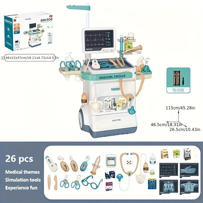 Kids Deluxe 26Piece Medical Role Play Kit Provain Shop