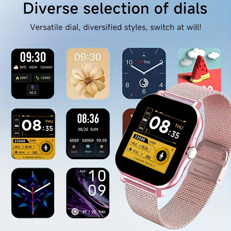 Stylish 180mAh Smartwatch Wireless Calls Sport Modes Music Control Provain Shop