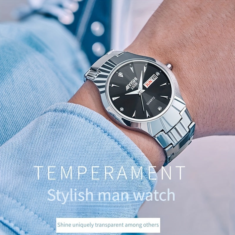 AIYISHI Premium Mens Minimalist Luminescent Business Watch Provain Shop