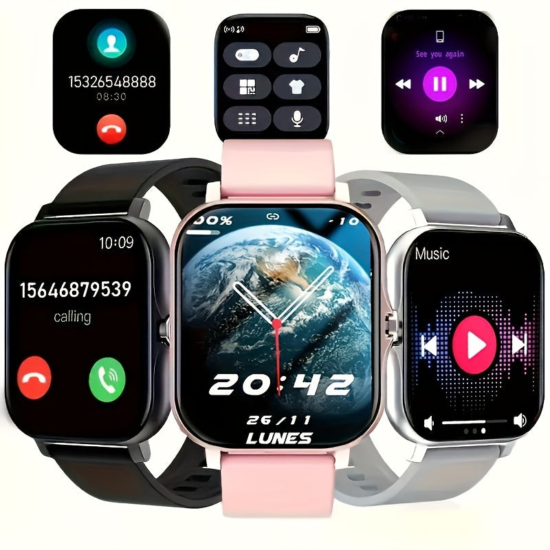 Borderless Smart Watch with Wireless Calls  Sport Modes Provain Shop