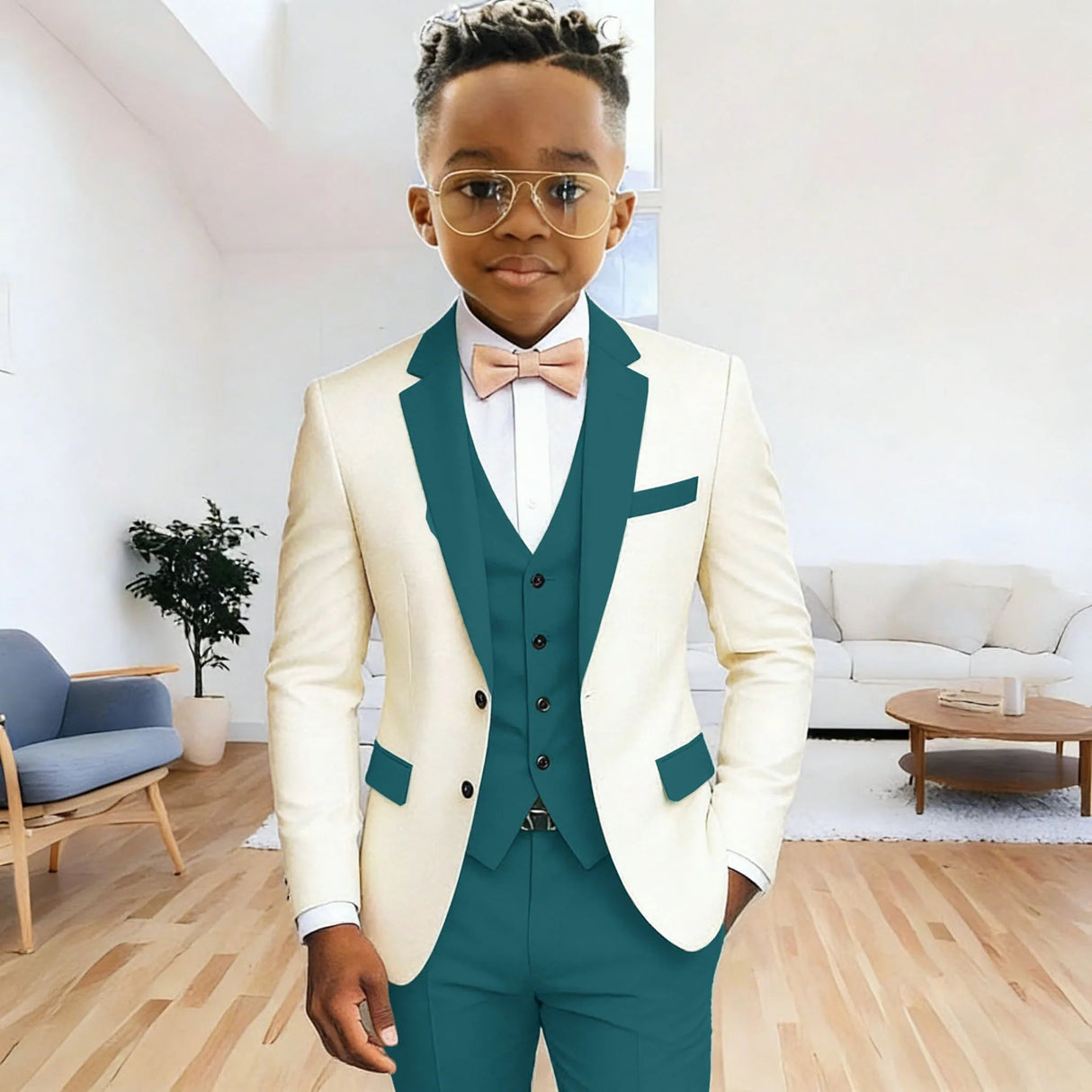 Ivory Boys 3Piece Formal Suit Set 216 Yrs Provain Shop
