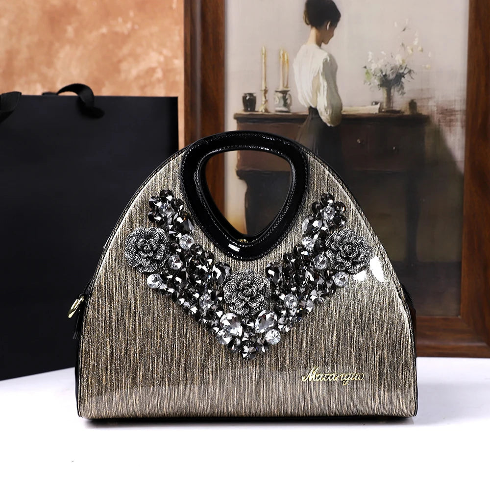 2025 Diamond Dumpling Bag Chic Mom Crossbody Style Provain Shop