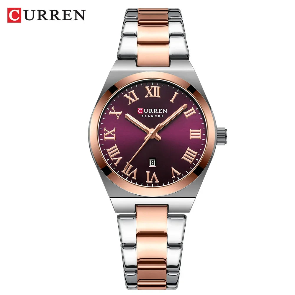 Waterproof Stainless Steel Fashion Analog Ladies Dress Watch Provain Shop