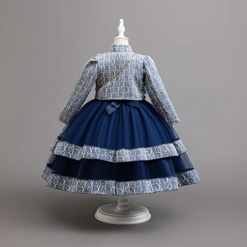 HETISO Girls Letter Print TwoPiece Spring Autumn Dress Set Provain Shop