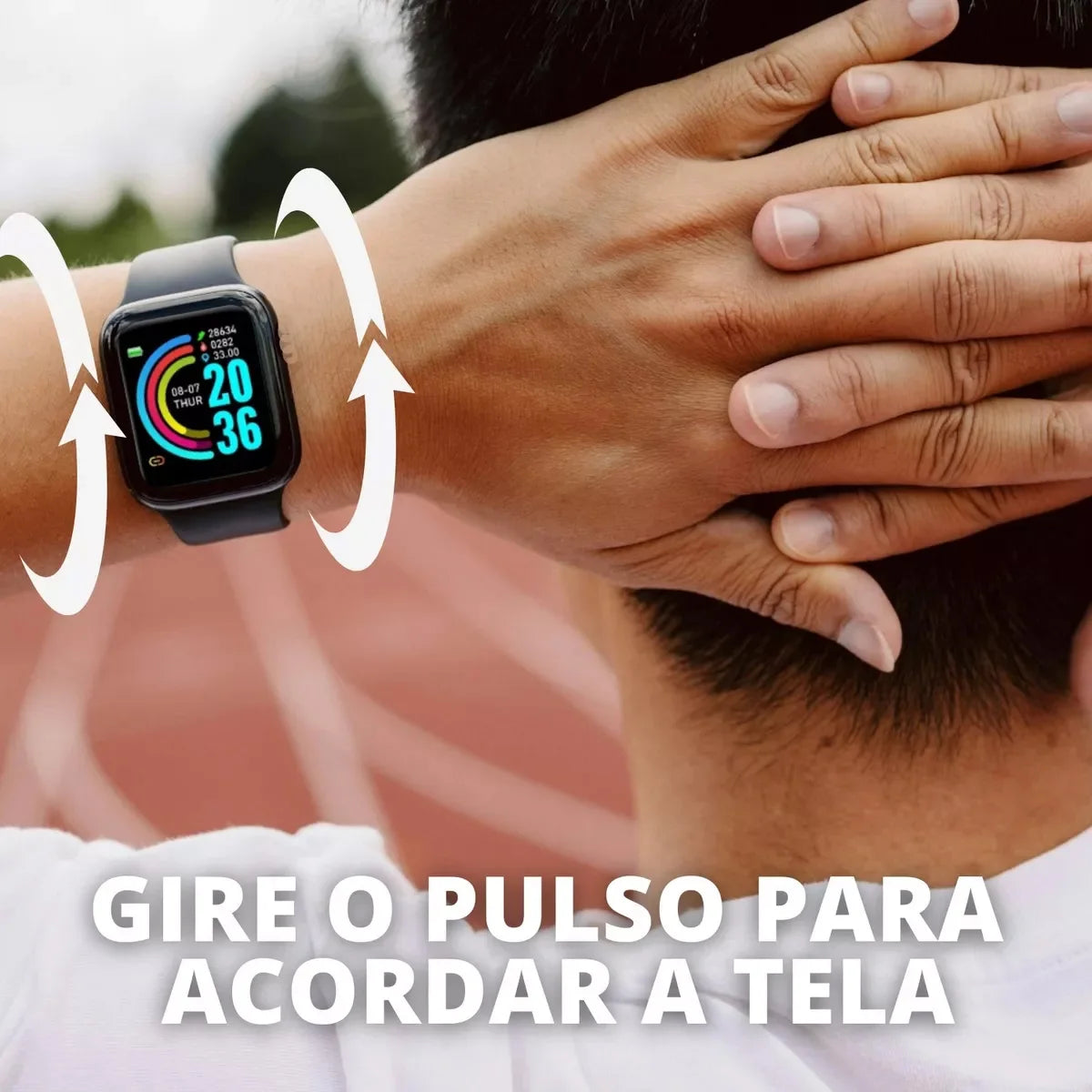 D20 Pro Smartwatch Fitness Tracker for All Provain Shop