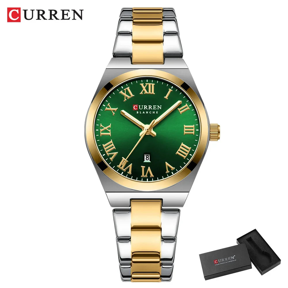 Waterproof Stainless Steel Fashion Analog Ladies Dress Watch Provain Shop