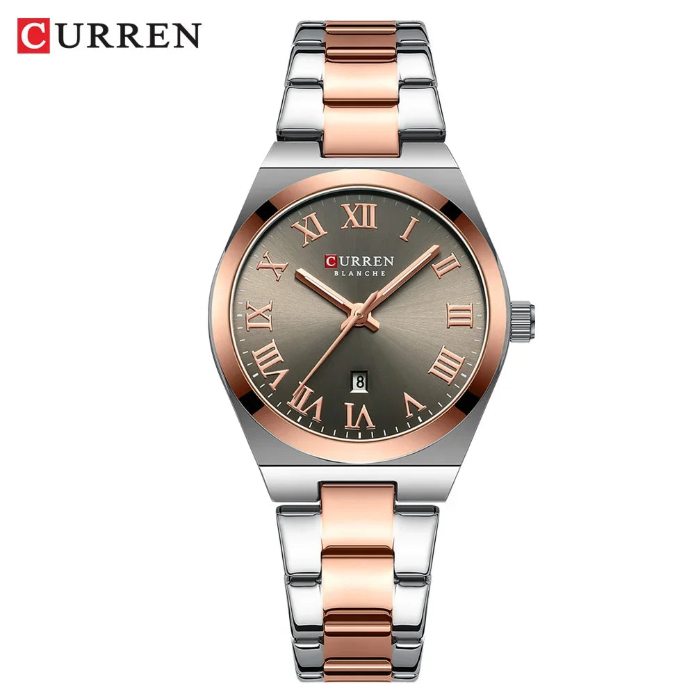 Waterproof Stainless Steel Fashion Analog Ladies Dress Watch Provain Shop