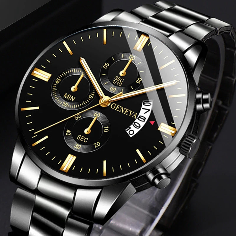 Luxury Calendar Quartz Mens Business Watch Provain Shop