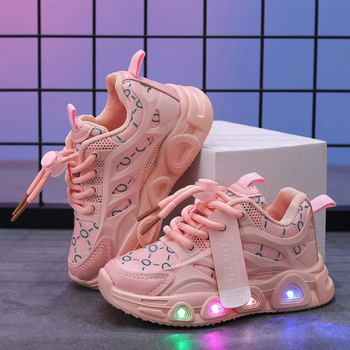Light Up Little Steps LED Baby Toddler Walking Shoes Provain Shop
