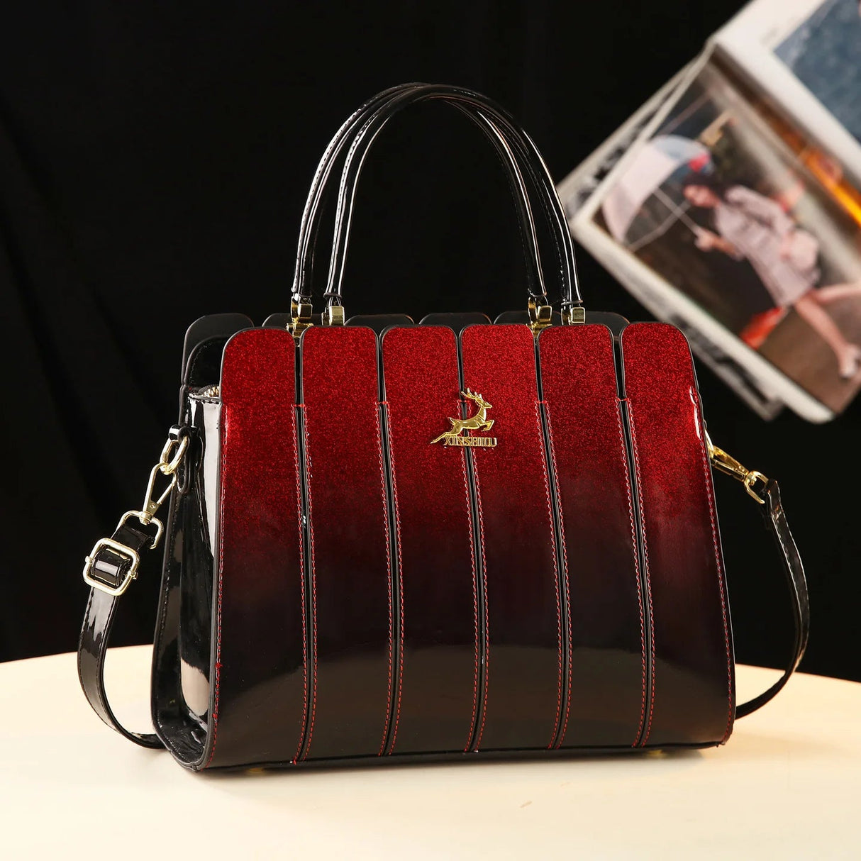Chic PU Leather Shoulder Crossbody Bag for Stylish Women Provain Shop