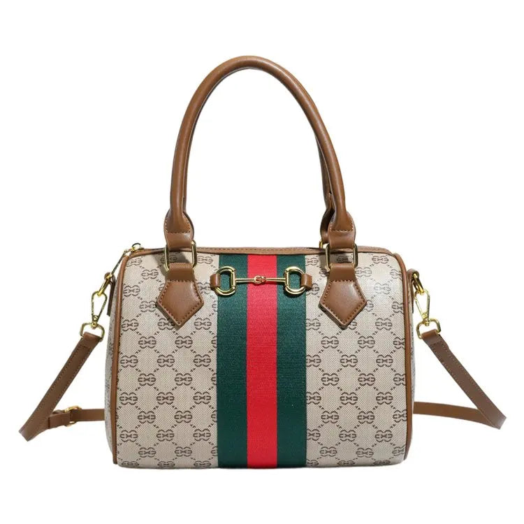Elegant Leather Tote Luxury Diaper Bag Vintage Crossbody Provain Shop