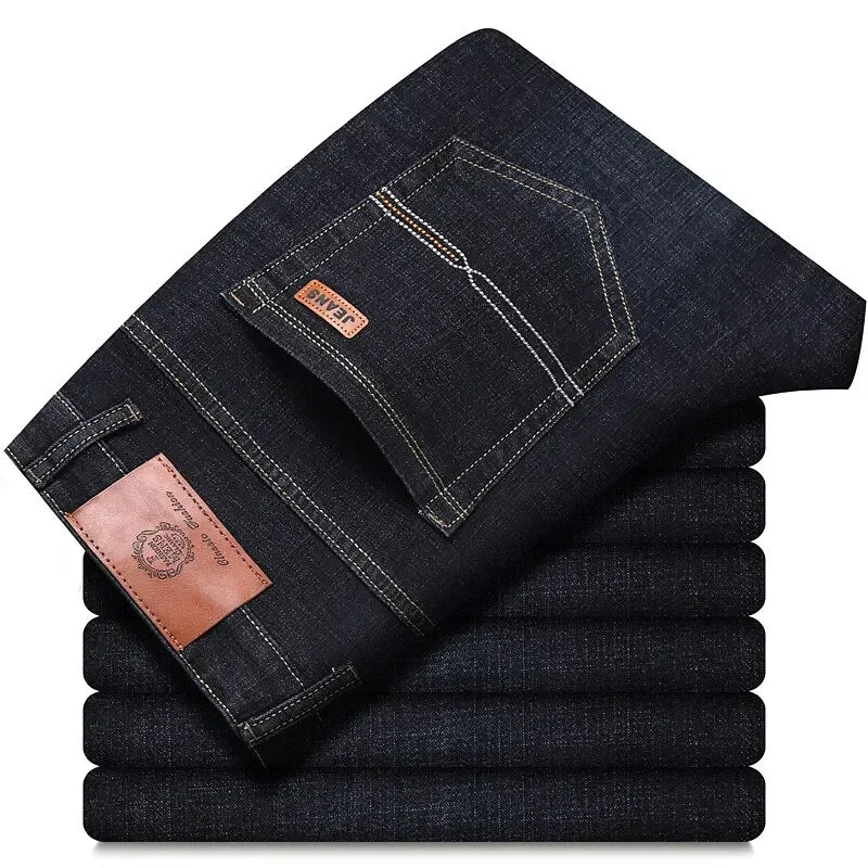 Mens 2026 Classic Straight Stretch Denim Work Jeans Provain Shop