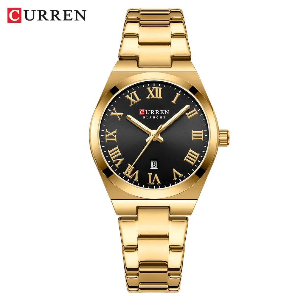 Waterproof Stainless Steel Fashion Analog Ladies Dress Watch Provain Shop