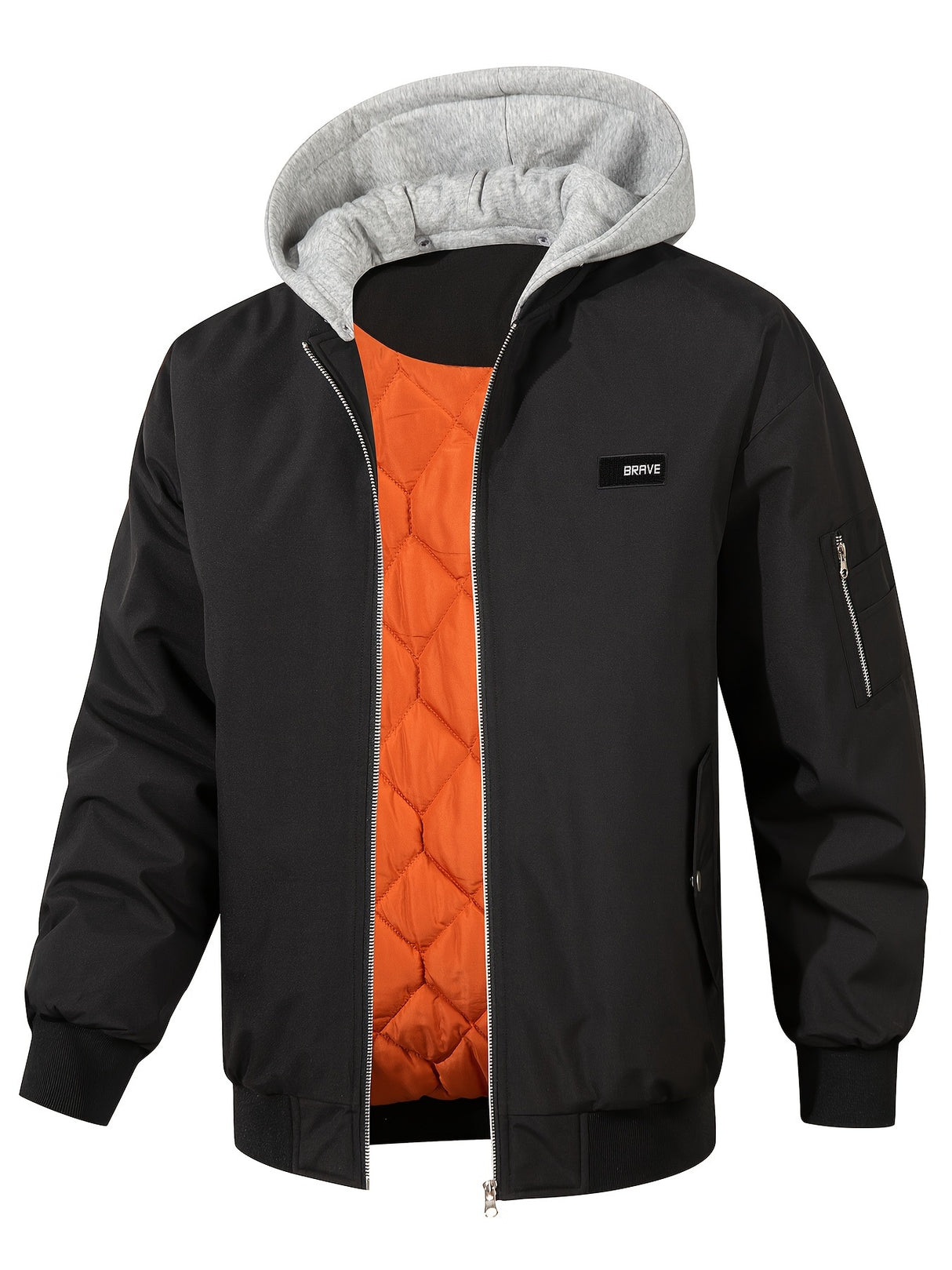 Unisex Windproof Cotton Hooded Jacket for AutumnWinter Provain Shop