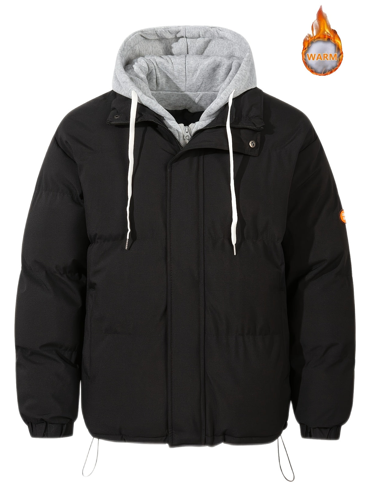 Unisex Windproof Cotton Hooded Jacket for AutumnWinter Provain Shop