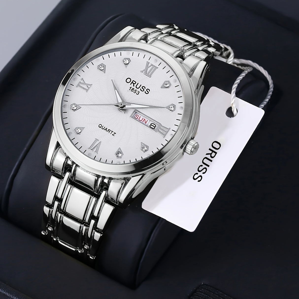 Mens Stylish Waterproof Quartz Watch  Luminous Precise Ideal Gift Provain Shop