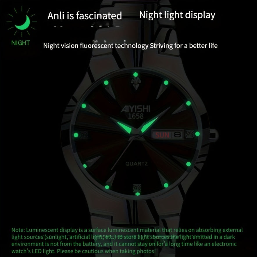AIYISHI Premium Mens Minimalist Luminescent Business Watch Provain Shop