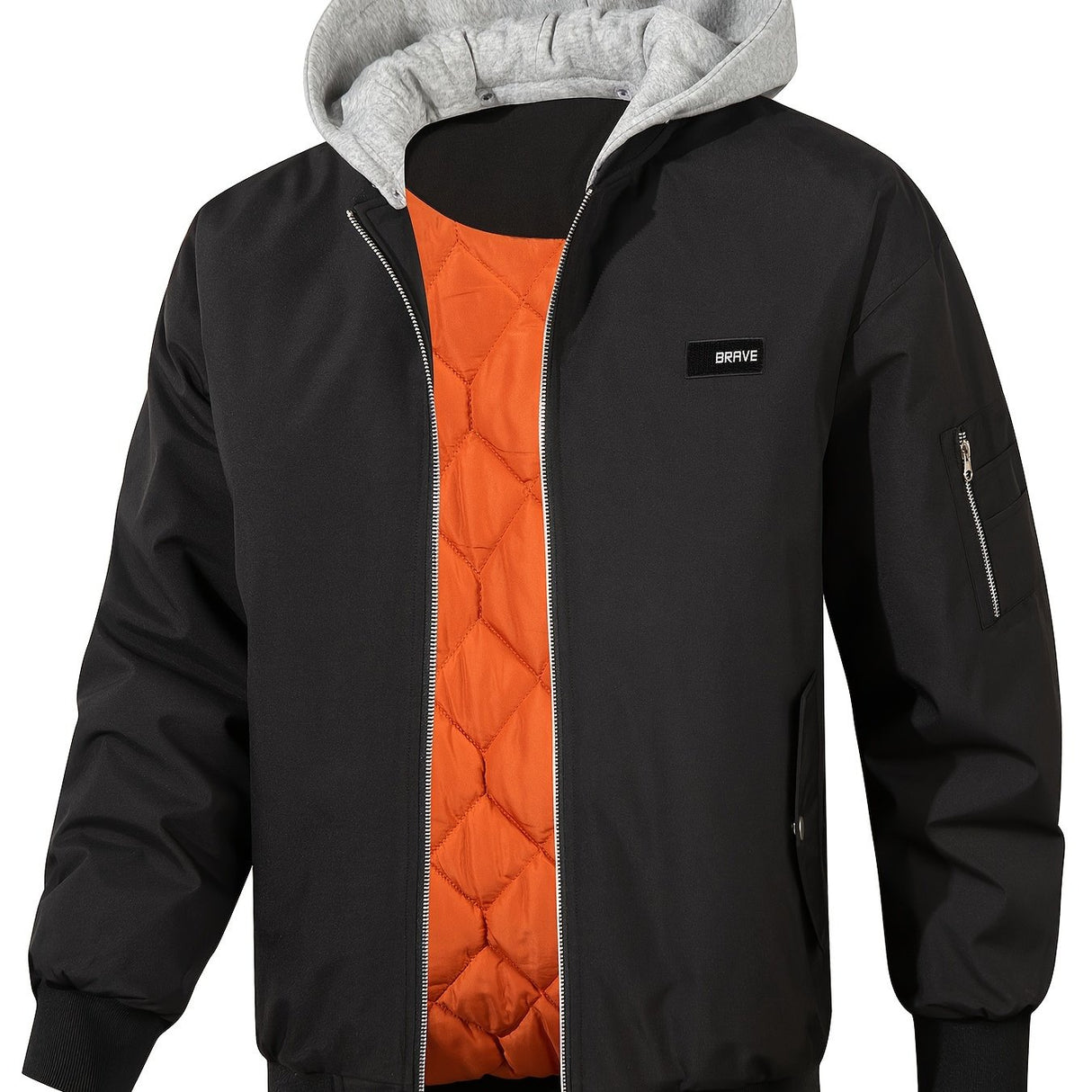 Unisex Windproof Cotton Hooded Jacket for AutumnWinter Provain Shop