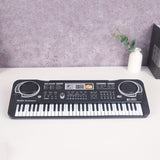 61 Keys Black Digital Music Electronic Keyboard KeyBoard Electric Piano Kids Gift Musical Instrument Provain Shop