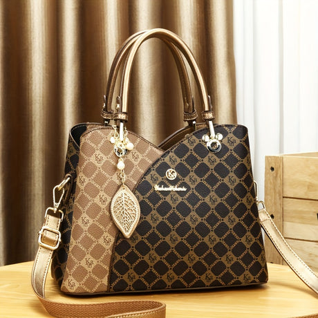 Fashion Top Handle Satchel Bag, Elegant Crossbody Bag, Women's Luxury Handbag, Shoulder Bag & Purse provain