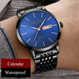 Men's Business Minimalist Quartz Watch Waterproof Luminous Fashion Date Dial Analog Steel Band Wrist Watch Provain Shop