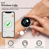 Provain Shop Smart Watches For Women, Answer/Make Calls, 1.39" Smartwatch, 120+ Sports Mode, Pedometer, For Android And IOS, Holiday Gift Idea, For St. Patrick's Day, School Season, Girl's Day 