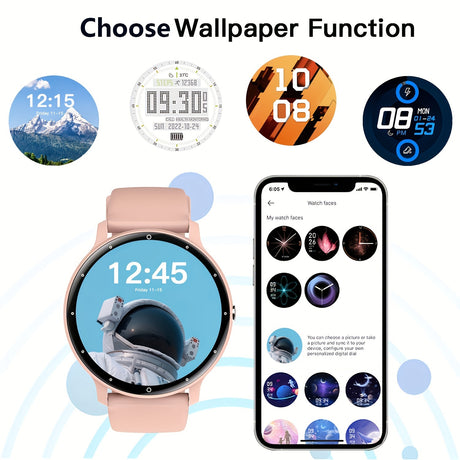Active & Stylish Unisex Smartwatch – Wireless Music Playback, Daily Alerts & Digital Alarm Clock for Sports Enthusiasts Provain Shop
