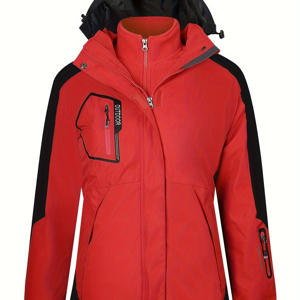 Atlaslava Womens 3in1 Waterproof Jacket Ski Hike  More Provain Shop