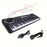 61 Keys Black Digital Music Electronic Keyboard KeyBoard Electric Piano Kids Gift Musical Instrument Provain Shop