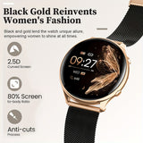 Provain Shop Smart Watches For Women, Answer/Make Calls, 1.39" Smartwatch, 120+ Sports Mode, Pedometer, For Android And IOS, Holiday Gift Idea, For St. Patrick's Day, School Season, Girl's Day 