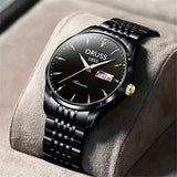 Men's Dual-Display Watch - Waterproof & Luminous - Durable for Sports & Casual Business Wear - Perfect Gift Choice Provain Shop