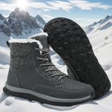 Mens WaterResistant Winter Boots with Warm Lining Provain Shop