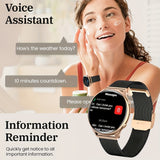 Provain Shop Smart Watches For Women, Answer/Make Calls, 1.39" Smartwatch, 120+ Sports Mode, Pedometer, For Android And IOS, Holiday Gift Idea, For St. Patrick's Day, School Season, Girl's Day 