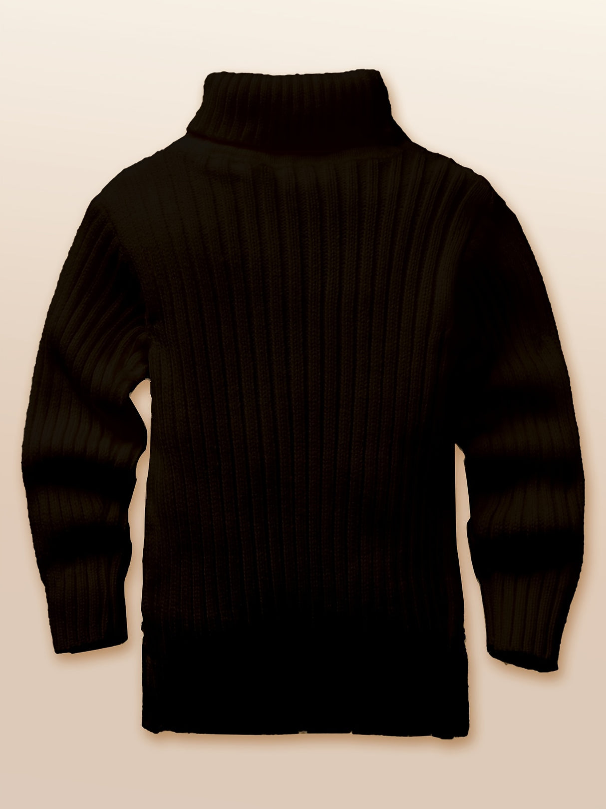 Provain Shop Child's Winter Delight: Cozy Bear Fleece Turtleneck - Stylish, Comfortable & Easy-Care, Unisex Knit Sweater 