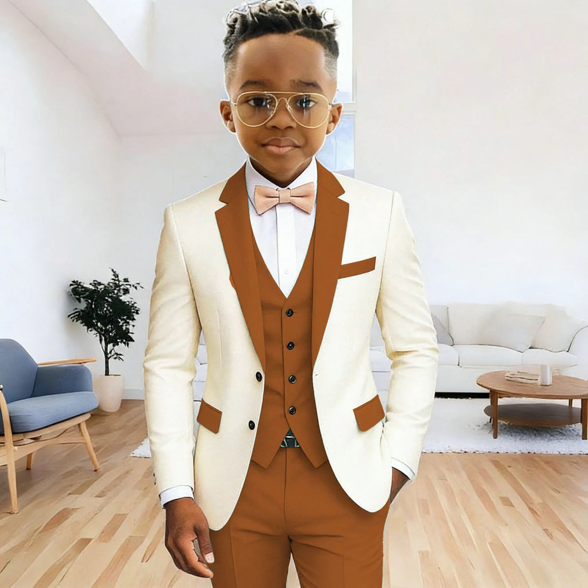 Ivory Boys 3Piece Formal Suit Set 216 Yrs Provain Shop