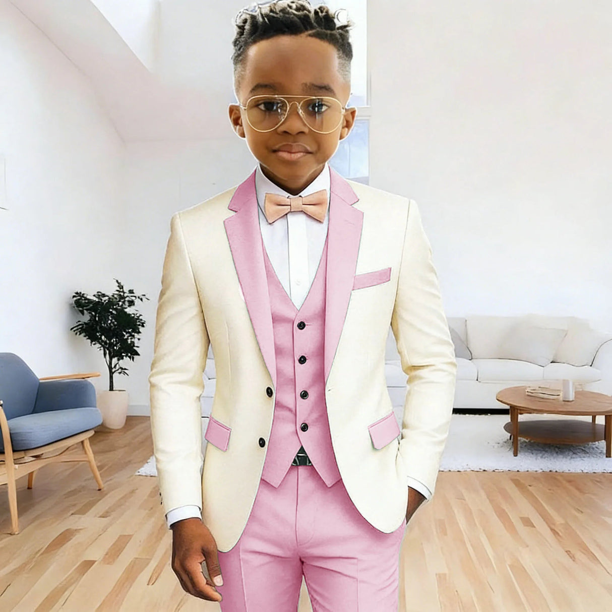 Ivory Boys 3Piece Formal Suit Set 216 Yrs Provain Shop