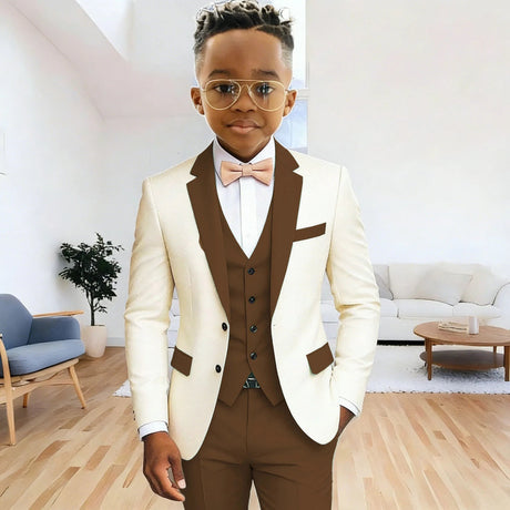 Ivory Boys 3Piece Formal Suit Set 216 Yrs Provain Shop