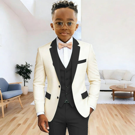 Ivory Boys 3Piece Formal Suit Set 216 Yrs Provain Shop
