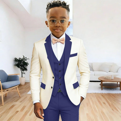 Ivory Boys 3Piece Formal Suit Set 216 Yrs Provain Shop