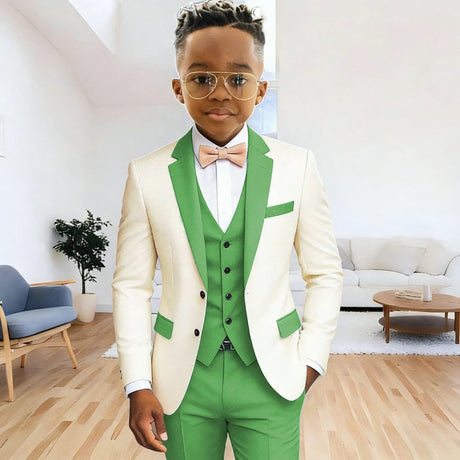 Ivory Boys 3Piece Formal Suit Set 216 Yrs Provain Shop