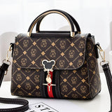 Luxury Leather Monogram Shoulder Tote Bag for Women Provain Shop