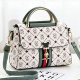 Luxury Leather Monogram Shoulder Tote Bag for Women Provain Shop