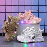 Light Up Little Steps LED Baby  Toddler Walking Shoes Provain Shop
