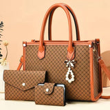 Chic Large Capacity PU Leather Mothers Shoulder Handbag Provain Shop